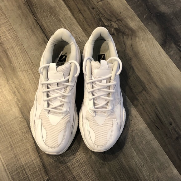 puma rsx3 all white